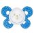 Chicco Physio Forma® Comfort szilikon cumi 1 db, 6-16 hó -  kék