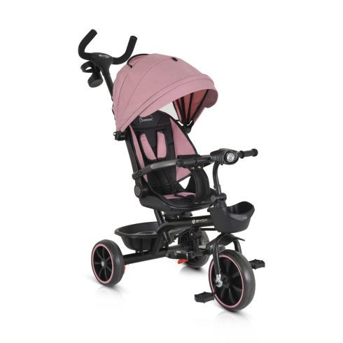 Moni  SUMMER tricikli szülőkaros, zenél, játék tartókkal Pink