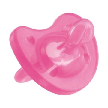 Chicco Physio  Forma Soft Szilikon cumi 16-36 Pink 1 db