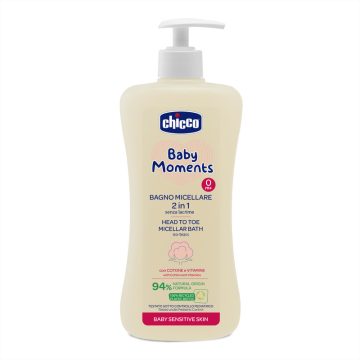   Chicco Micellás fürdető gyapotmagolaj és E-vitamin-nal  500 ml 