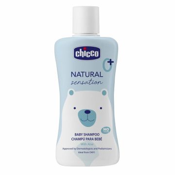  Chicco Könnymentes Sampon Aloéval, mandulaolajjal, betainnal 200 ml 