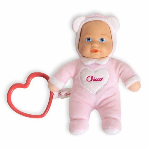 Chicco Dou Dou játékbaba 0m+, 18 cm  - pink 