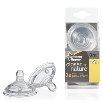   Tommee Tippee Closer to Nature cumisüveg cumi , variábilis -2db 
