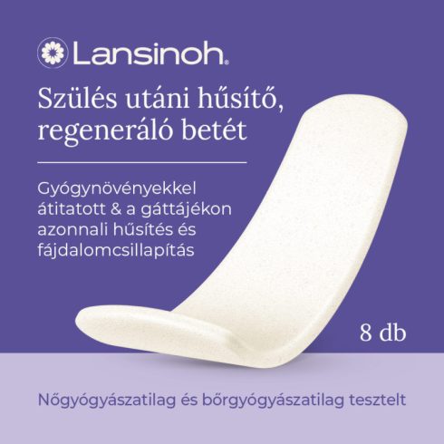 Lansinoh szülés utáni hűsítő, regeneráló betét 8db