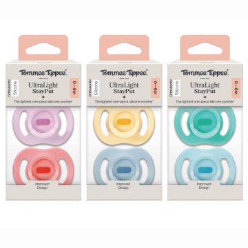 Tommee Tippee játszócumi Ultra Light 2 db 0-6 hó