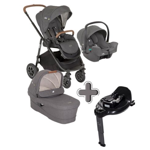 Joie Versatrax Trio Shell Gray + i-Base Encore bázistalp
