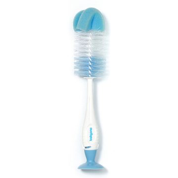   BabyOno üveg- és cumimosó kefe tapadókoronggal kék 728/01