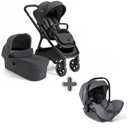 Joie Signature Finiti 2in1 babakocsi + i-Level Pro hordozó Ebony