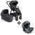 Joie Signature Finiti 2in1 babakocsi + i-Level Pro hordozó Ebony