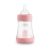 Chicco Perfect5 150 ml-es cumisüveg lassú folyású szilikon cumival 0m+ - Rózsaszín