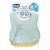 Chicco Milky Bib szivacsbetétes frottir előke 0m+ 2 db-os Világos Kék
