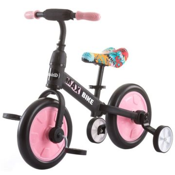 Chipolino Max Bike bicikli segédkerékkel - Pink